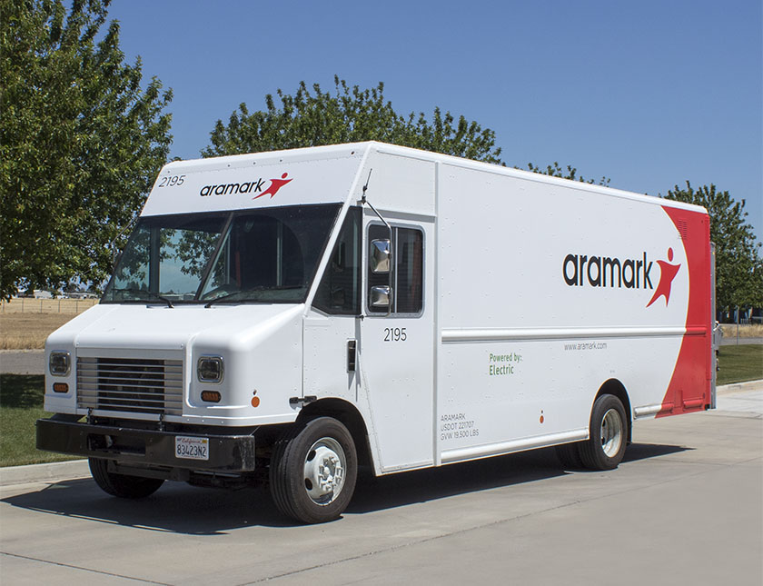 Aramark Delivery Vans